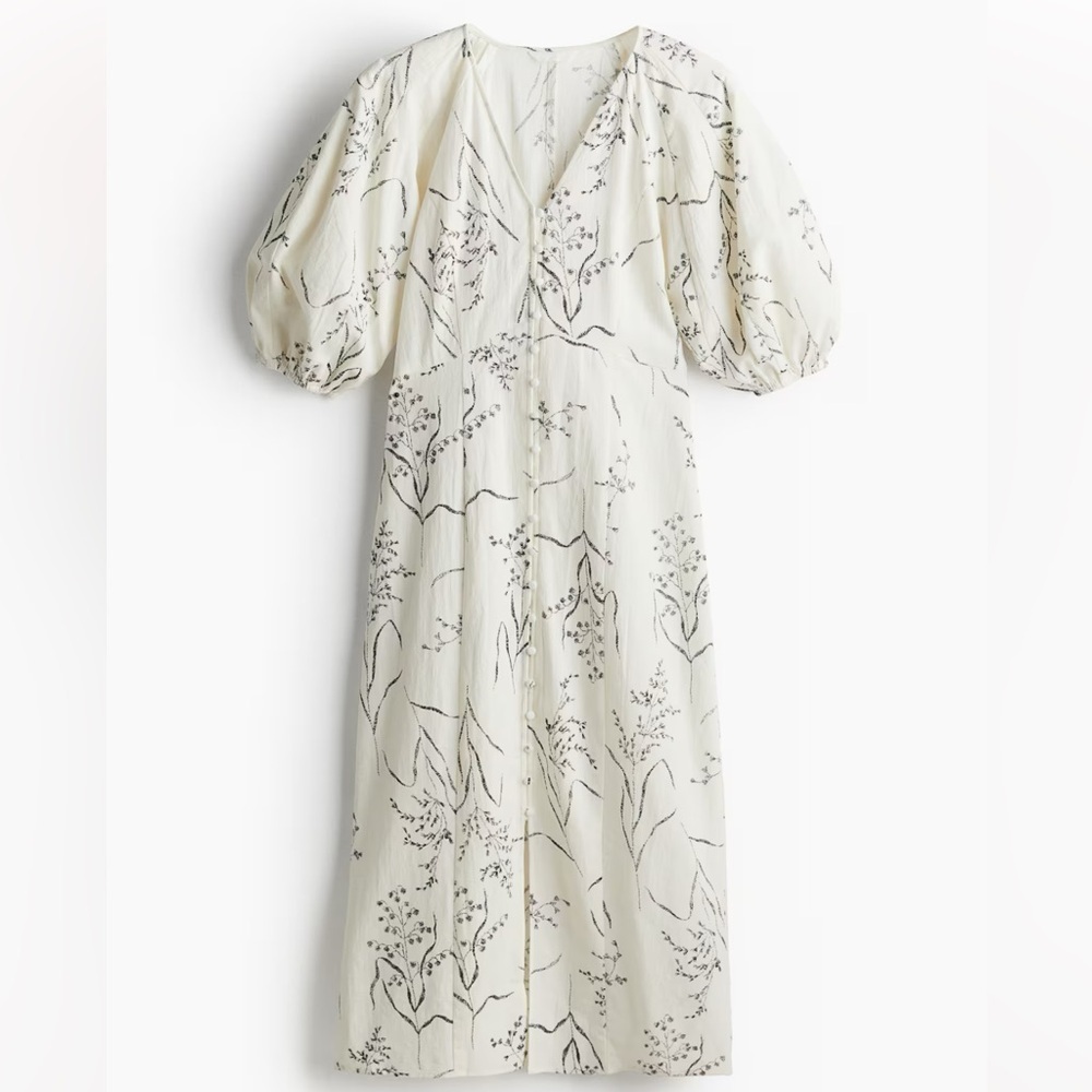 NWT Floral Boho Button Front Dress XXL